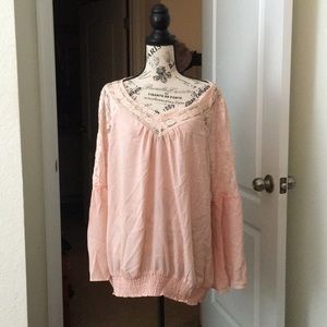 Bell Long Sleeved Sheer Blouse 👚